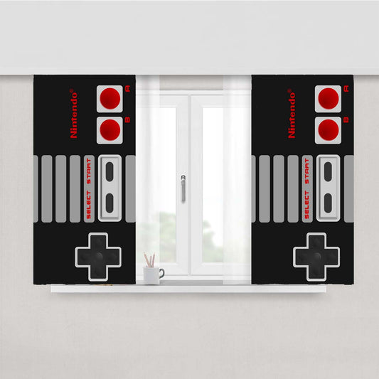 Nintendo Nes Controller Peach Skin Window Curtains