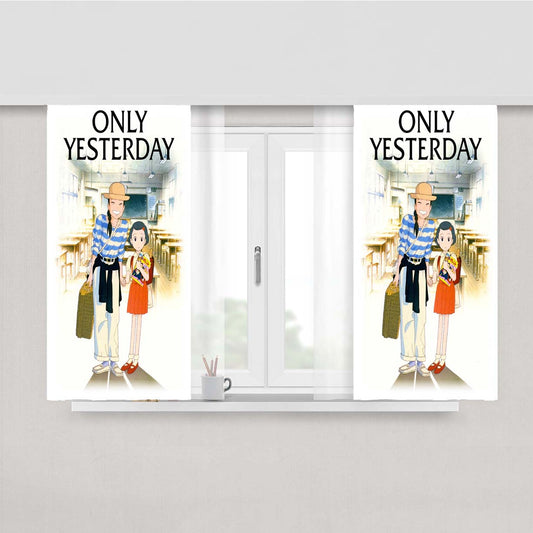 Only Yesterday Peach Skin Window Curtains