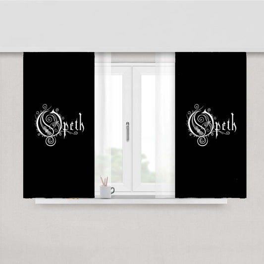 Opeth Band Peach Skin Window Curtains