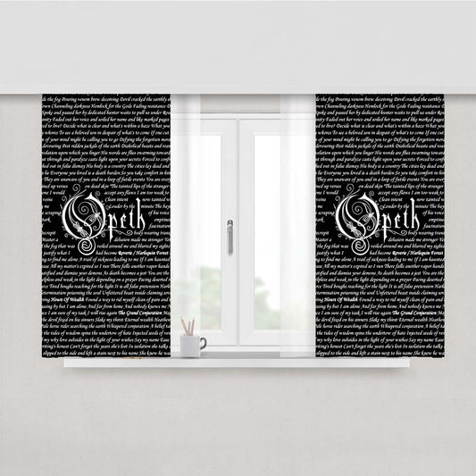Opeth Ly Peach Skin Window Curtains