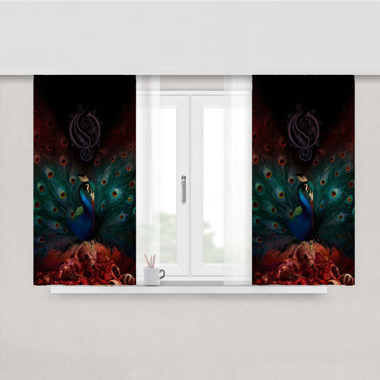 Opeth Pea Peach Skin Window Curtains
