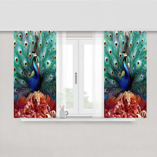 Opeth Sorce Peach Skin Window Curtains