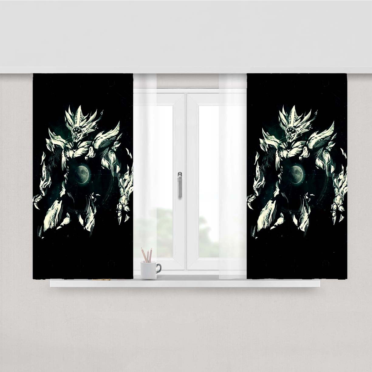 Oryx The Taken King Destiny Peach Skin Window Curtains