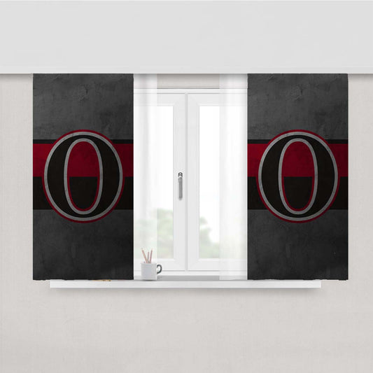 Ottawa Predators Icon Peach Skin Window Curtains