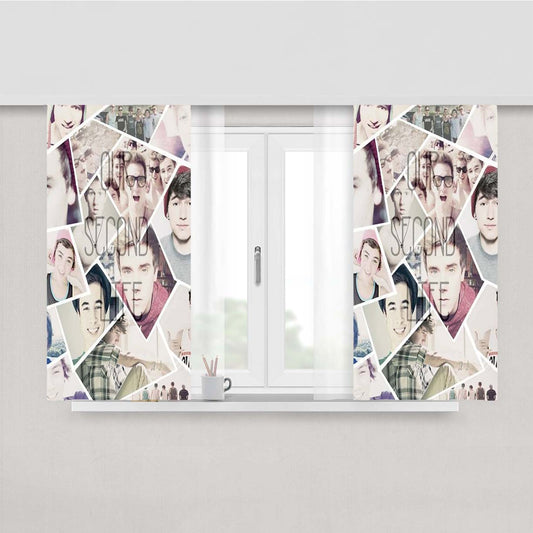 Our Second Life O2L Peach Skin Window Curtains