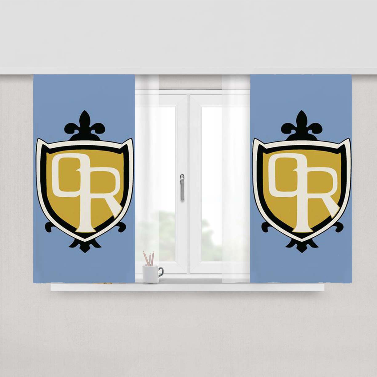 Ouran High School Host Club Peach Skin Window Curtains