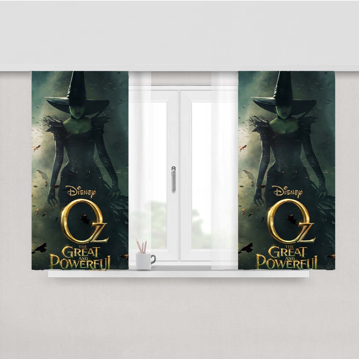 Oz The Great And Powerful Peach Skin Window Curtains