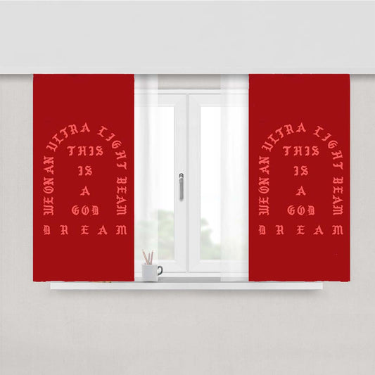 Pablo Peach Skin Window Curtains
