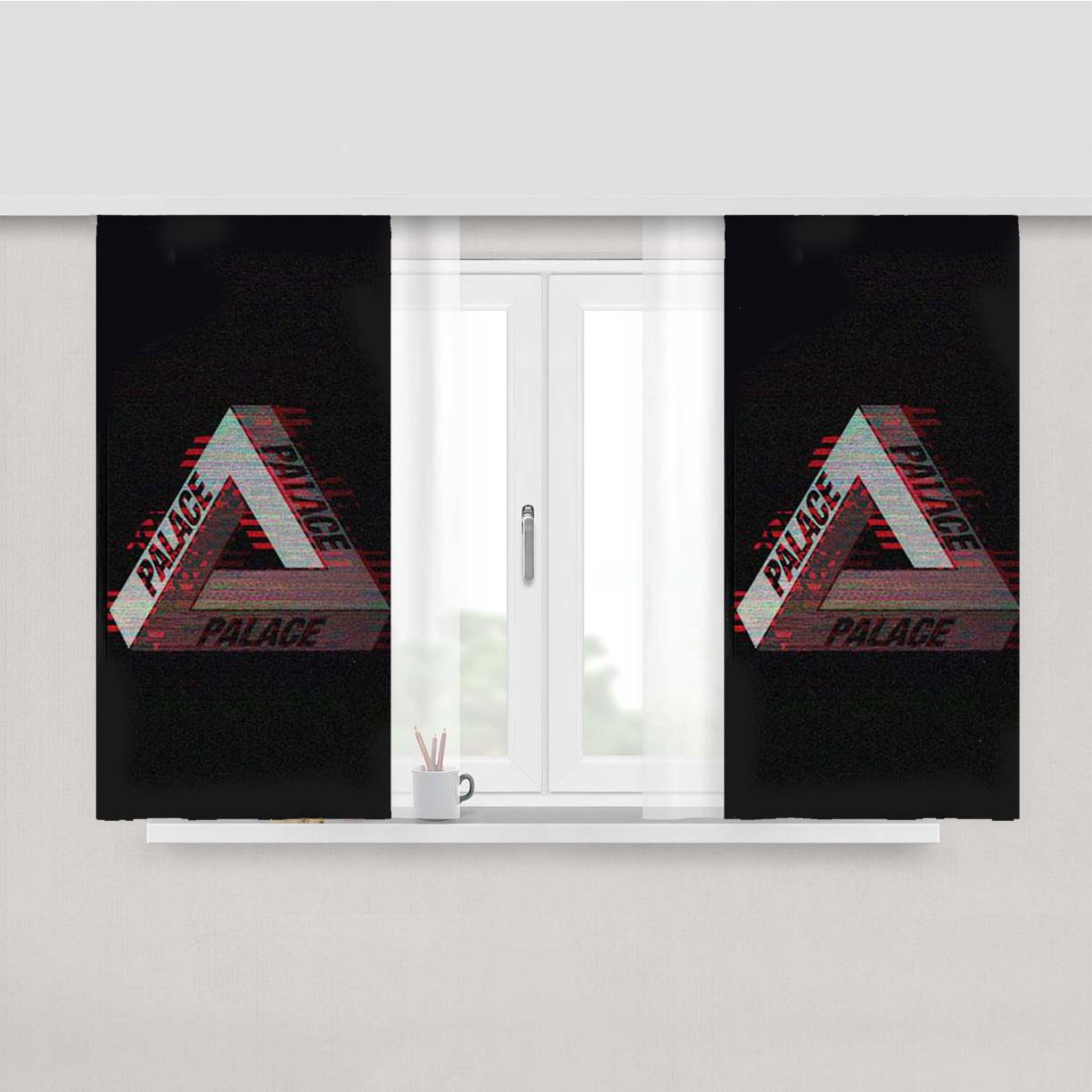 Palace Peach Skin Window Curtains