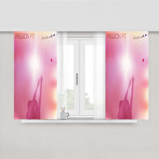 Passion Pit Peach Skin Window Curtains
