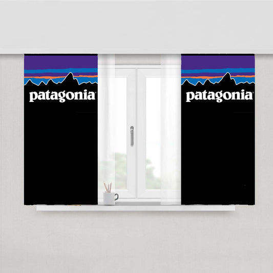 Patagonia Fitz Roy Peach Skin Window Curtains