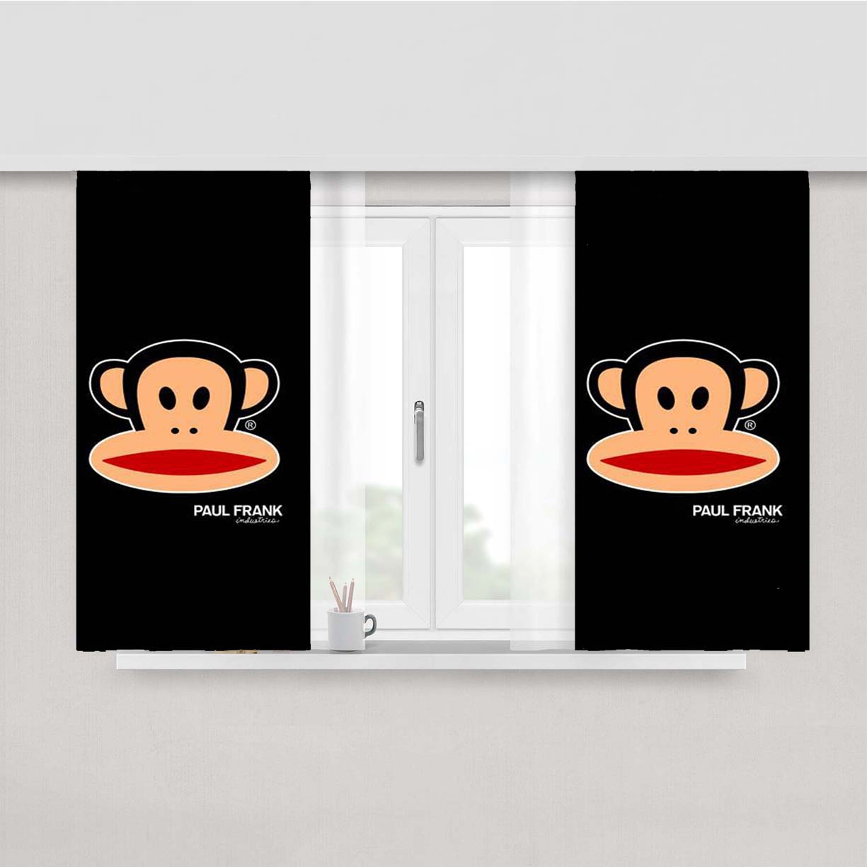 Paul Frank Peach Skin Window Curtains