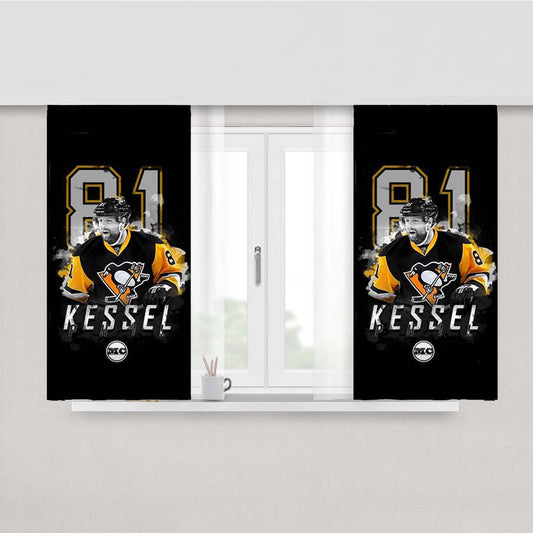 Penguins Kessel Phil Peach Skin Window Curtains
