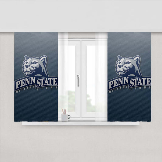 Penn State Nittany Symbol Peach Skin Window Curtains