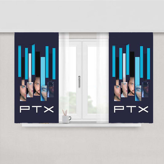 Pentatonix Peach Skin Window Curtains