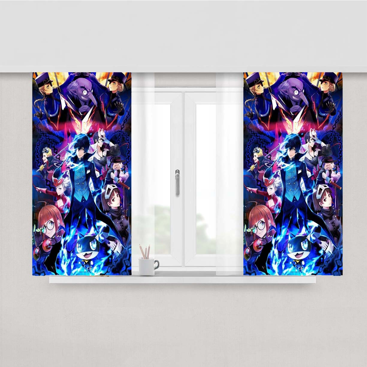 Persona Po Peach Skin Window Curtains