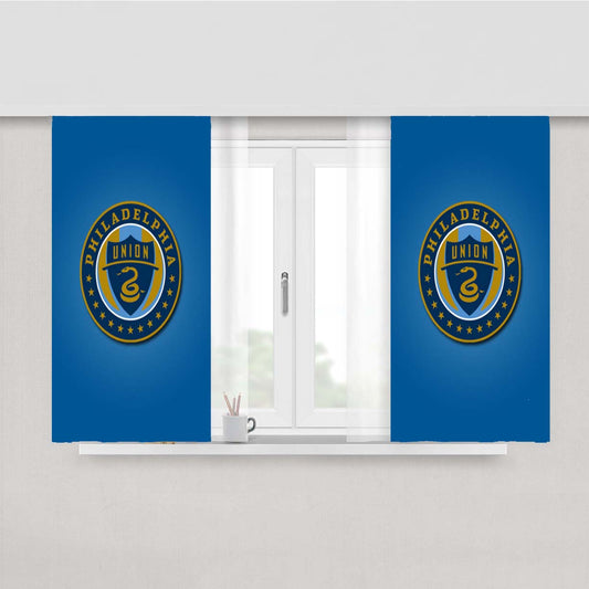 Philadelphia Union Peach Skin Window Curtains