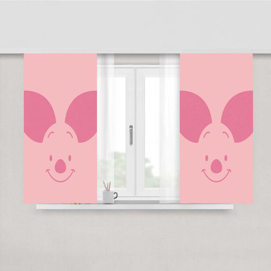 Pigleeet Peach Skin Window Curtains