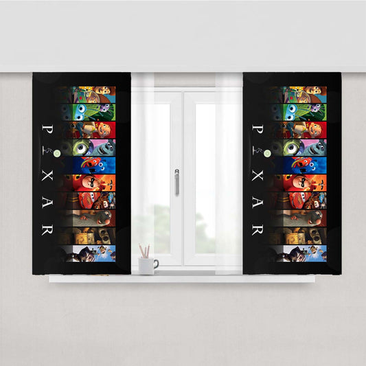 Pixar Peach Skin Window Curtains