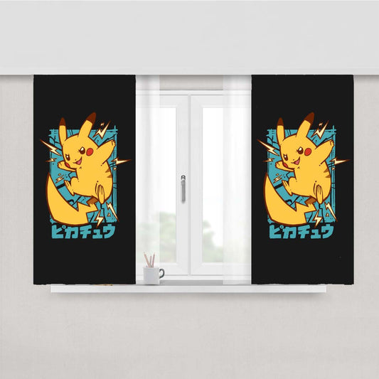 Pokemon Japan Strom Peach Skin Window Curtains