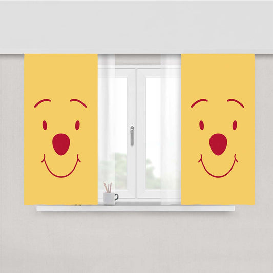 Pooooh Peach Skin Window Curtains