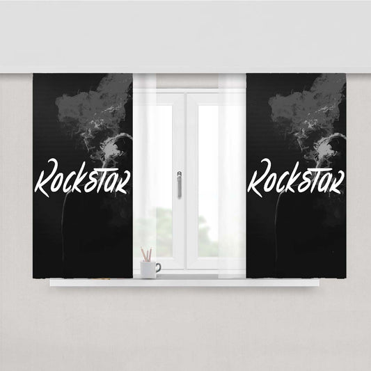 Post Malone Rockstar Peach Skin Window Curtains