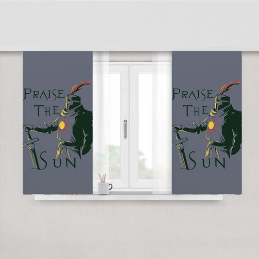 Praise The Sun Peach Skin Window Curtains