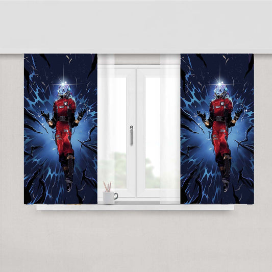 Prey Game Peach Skin Window Curtains