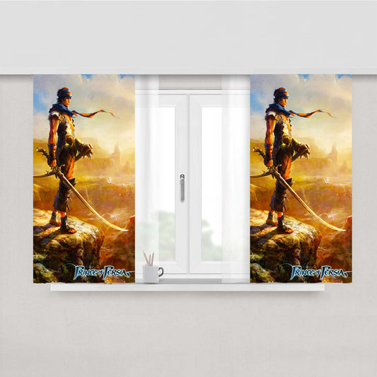 Prince Of Persia Cover Peach Skin Window Curtains