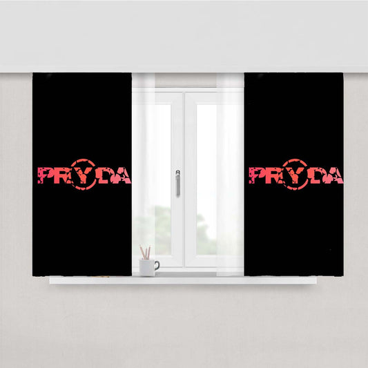 Pryda Peach Skin Window Curtains