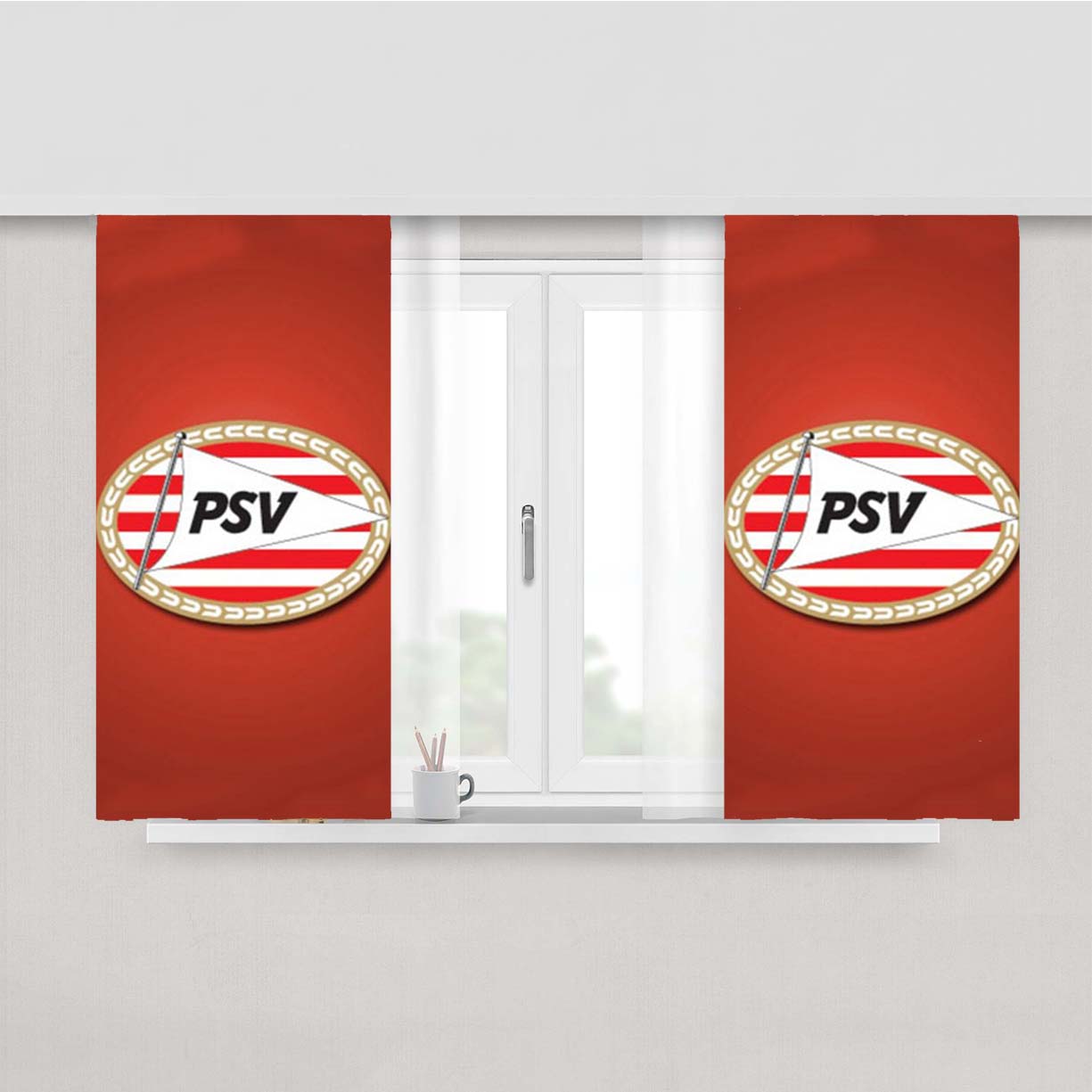 Psv Art Peach Skin Window Curtains