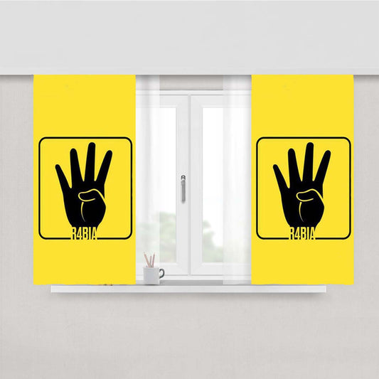R4Bia Peach Skin Window Curtains