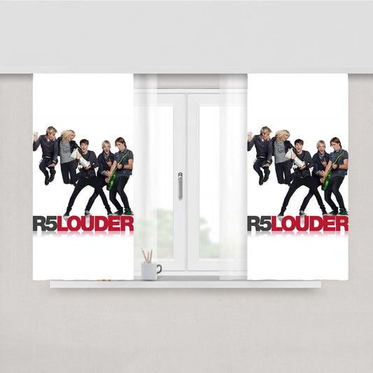 R5 Louder Amazing Feeling Album Peach Skin Window Curtains