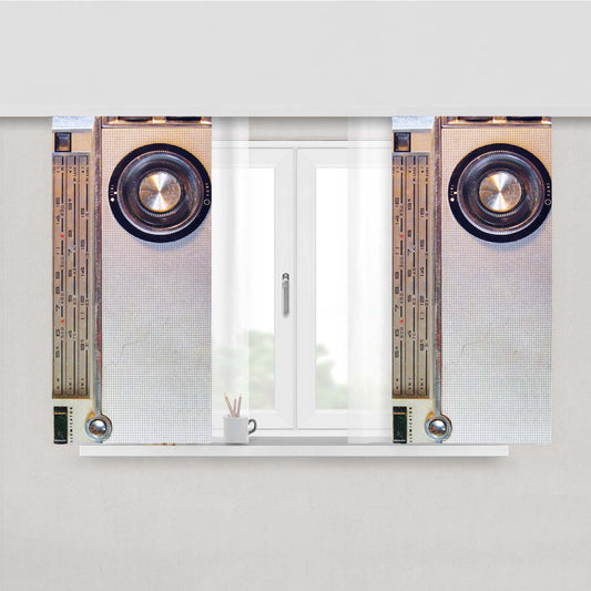 Radio Iphone Case Peach Skin Window Curtains