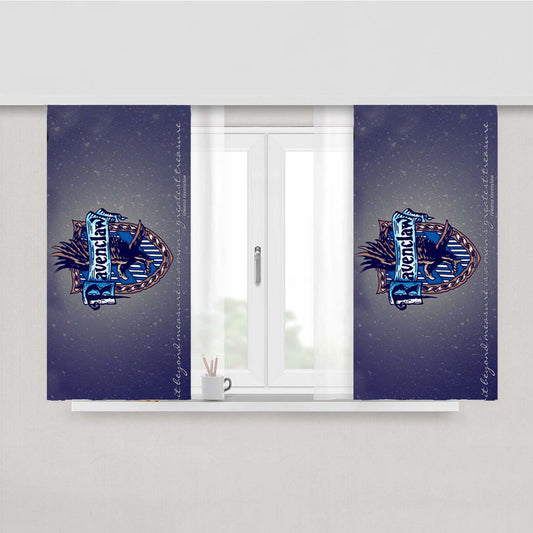 Ravenclaw With Beyond Peach Skin Window Curtains