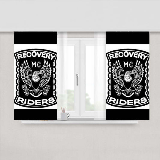 Recovery Riders Peach Skin Window Curtains