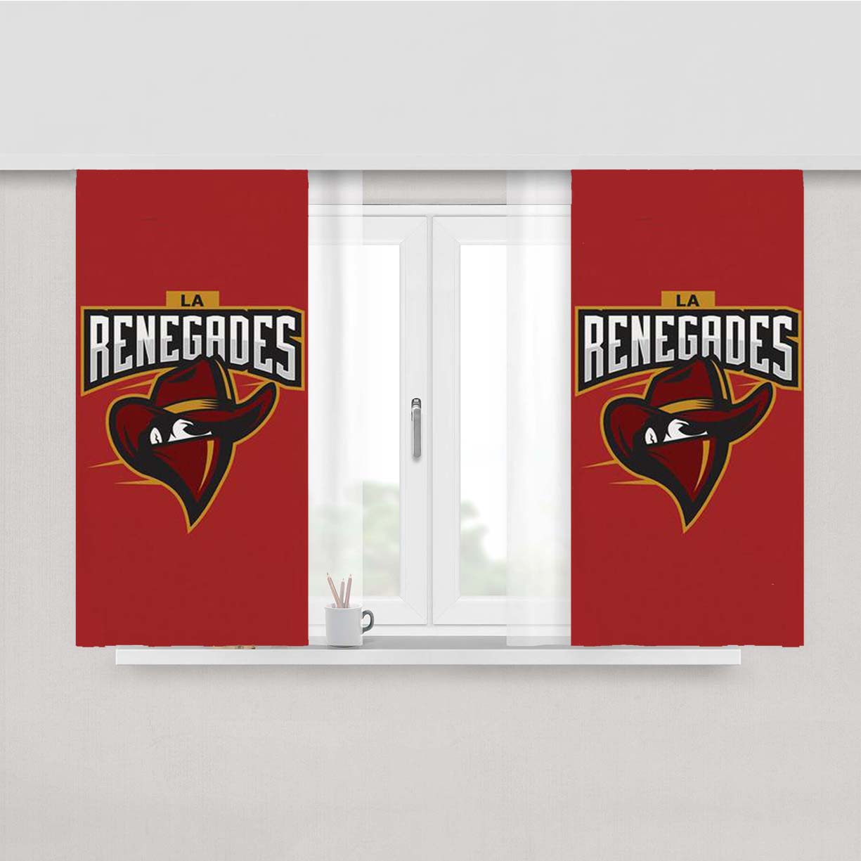 Renegades Csgo Peach Skin Window Curtains