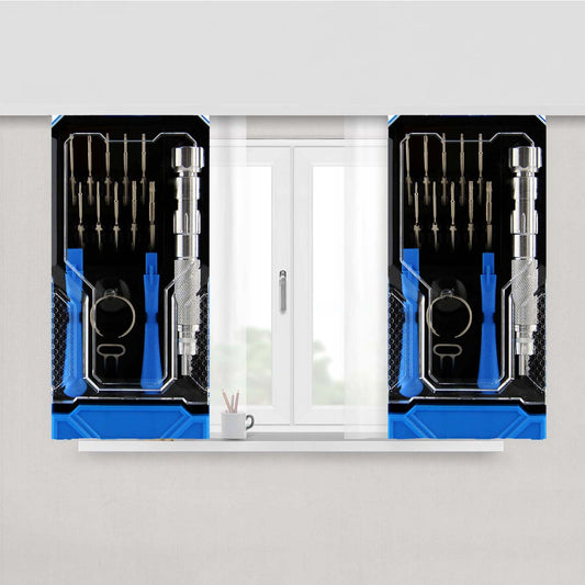 Repair Tool Kit Peach Skin Window Curtains