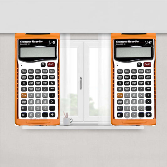 Retro Calculator Peach Skin Window Curtains