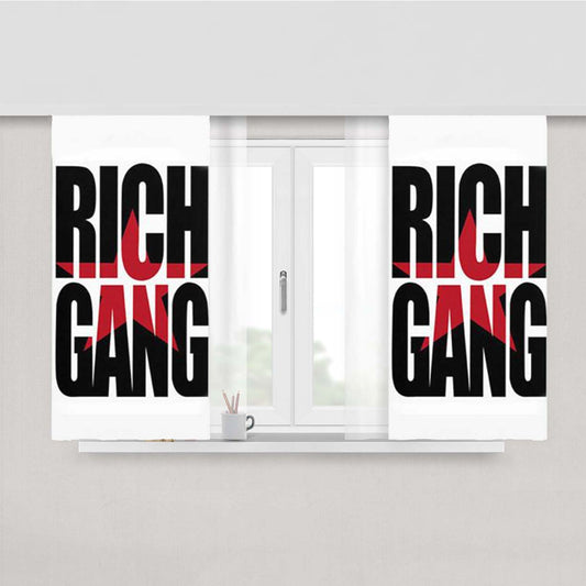 Rich Gang Peach Skin Window Curtains