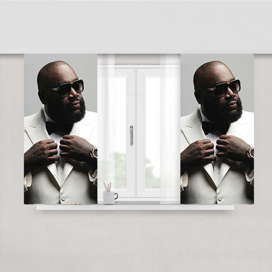 Rick Ross Suit Peach Skin Window Curtains