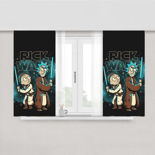 Rick Wars Peach Skin Window Curtains