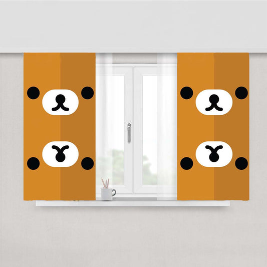 Rilakkuma Peach Skin Window Curtains
