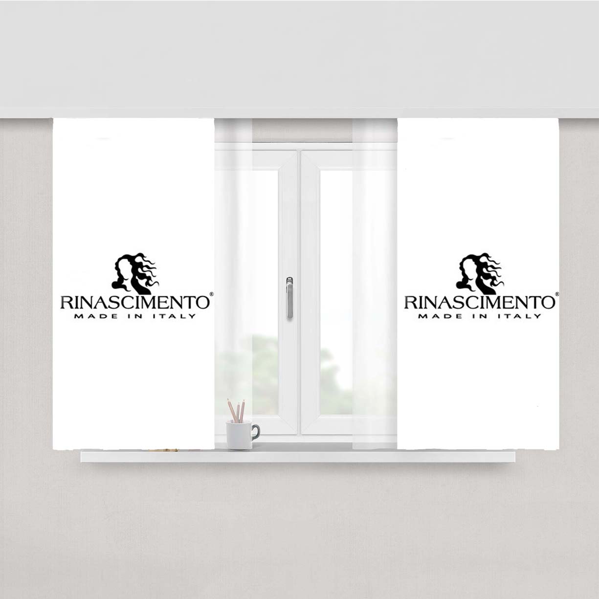 Rinascimento Peach Skin Window Curtains