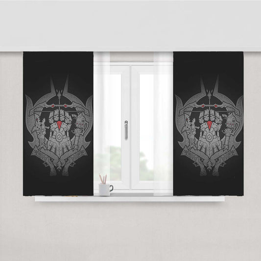 Riotinternshipt Peach Skin Window Curtains