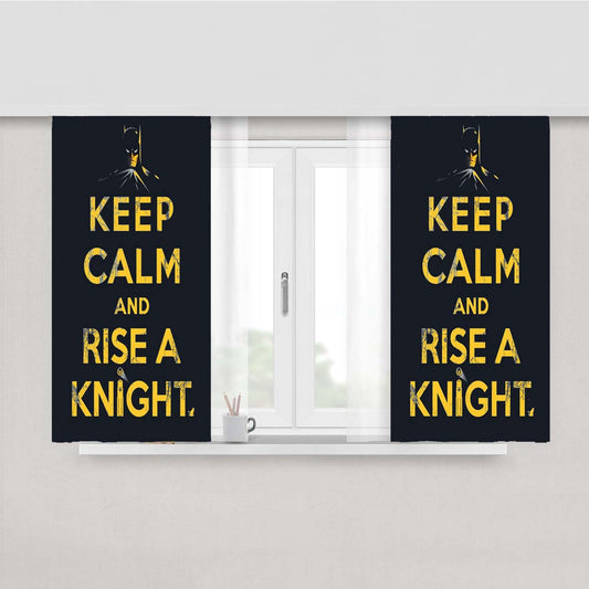 Rise A Knight Peach Skin Window Curtains