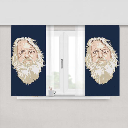 Robert Wyatt Peach Skin Window Curtains