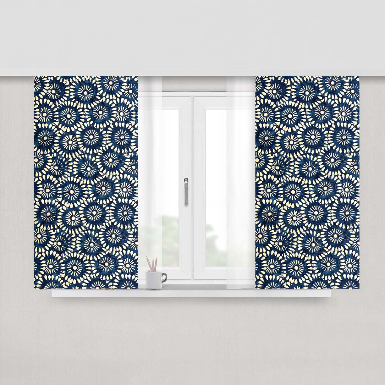 Rose Brand Peach Skin Window Curtains