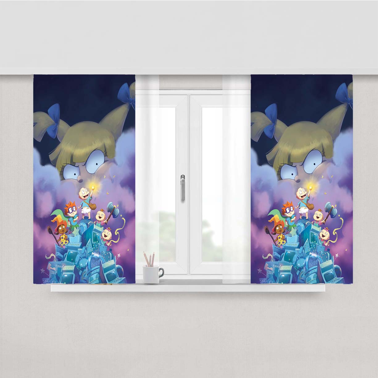 Rugrats The Last Token Peach Skin Window Curtains