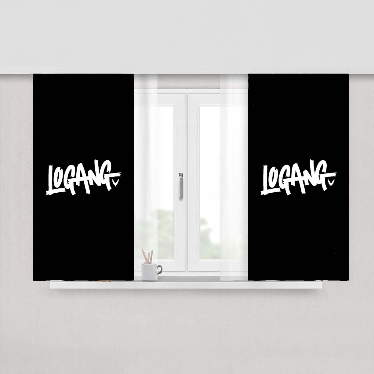 Savage Lo Peach Skin Window Curtains